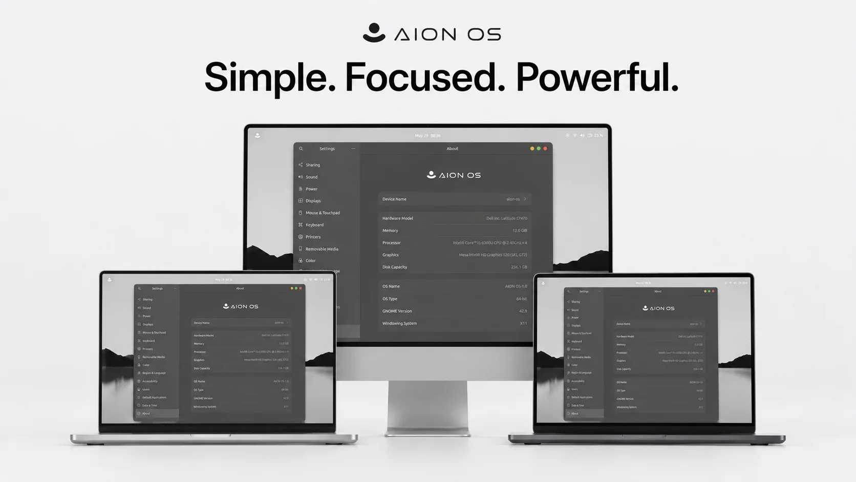 AION OS on multiple devices
